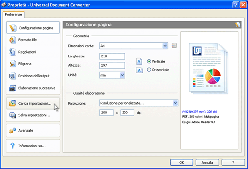 Come convertire i PDF in JPEG - Universal Document Converter